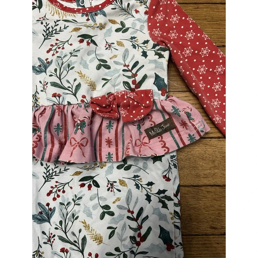 Matilda Jane Mistletoe Magic Romper - Size18-24 Months - EUC Christmas Holiday